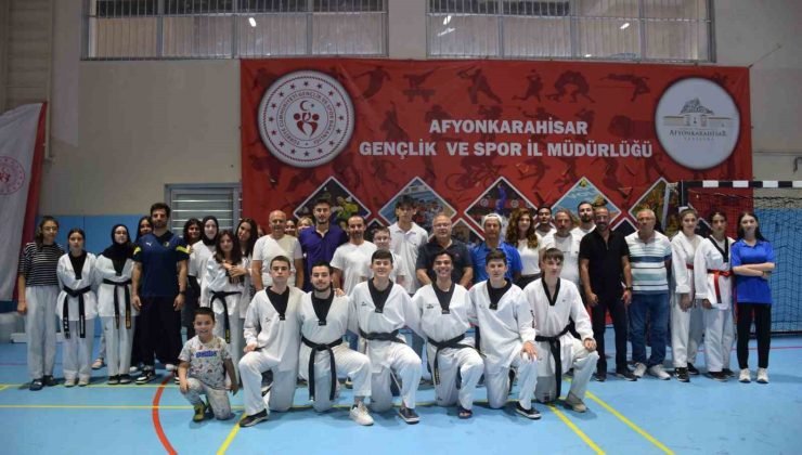 Afyonkarahisar’da taekwondo il seçmeleri yapıldı