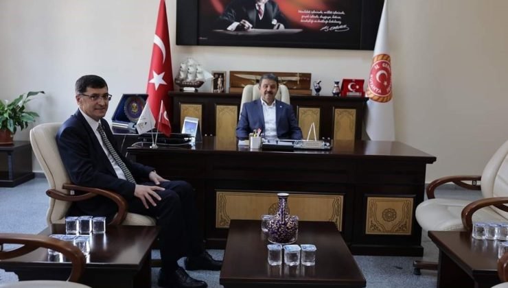 Başkan Kahveci’den Özcura’ya taziye ziyareti