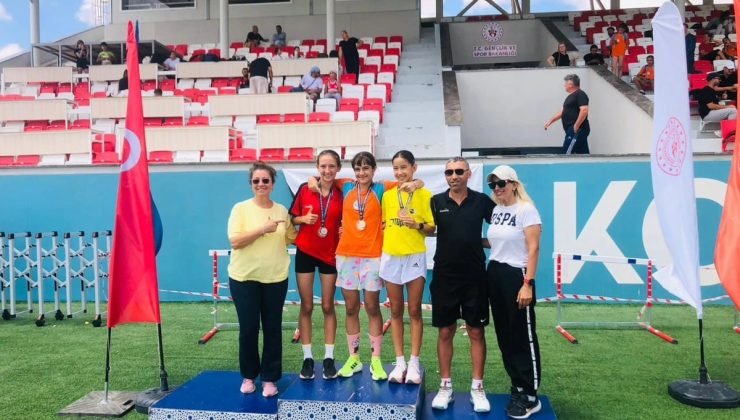 Bilecikli sporcu Ecem Uygun atletizmde Türkiye 2’inciliğine imza attı