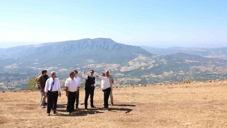 Bölgenin en yüksek noktası olan Hasan dağı yamaç paraşütüne ev sahipliği yapacak