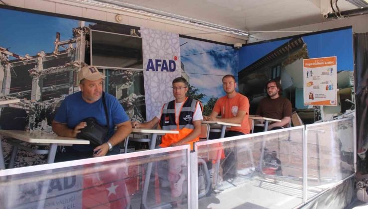 Deprem Simülasyon Tırı Tavşanlı’da