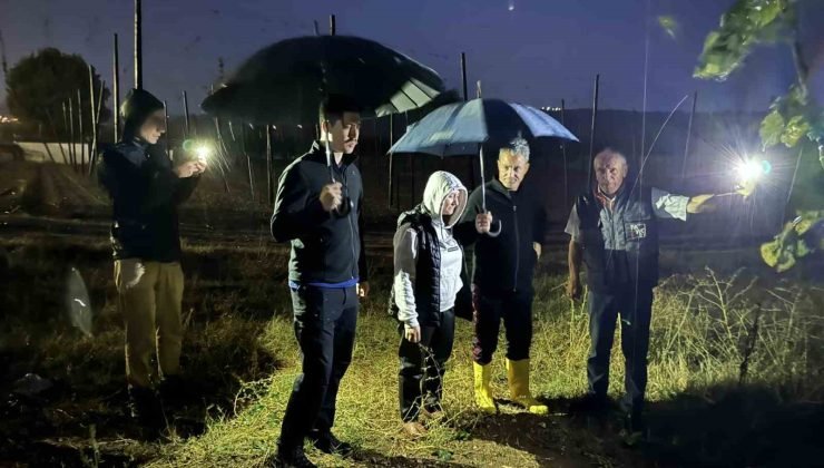 Dolu ve yağmur tarım arazilerini vurdu