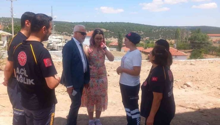 Eskişehir İl Sağlık Müdürü Doç. Dr. Bildirici’nin ilçelerindeki sağlık kuruluşlarını ziyareti