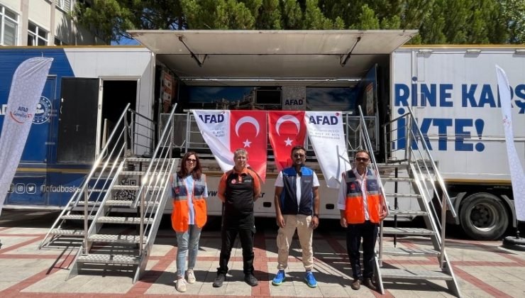 Gedizli vatandaşlar deprem konusunda bilinçlendiler