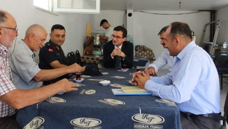 Gölpazarı köylerinde vatandaşın sorununu dinledi