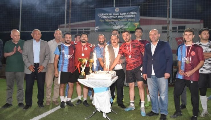 İnönü’de 8. Geleneksel Halı Saha Futbol Turnuvası tamamlandı