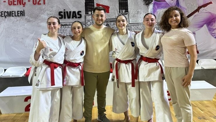 Karatede Türkiye dereceleri elde ettiler