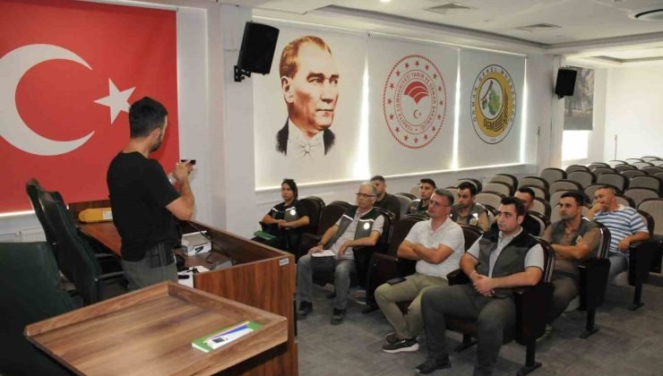 Kütahya OBM’de yeni göreve başlayan personele silah eğitimi