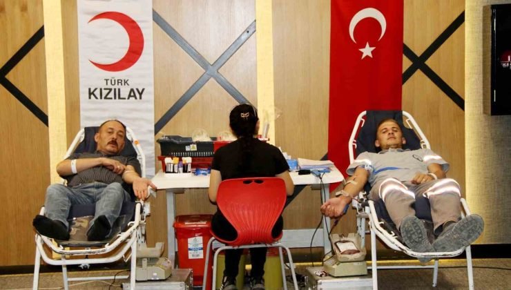 Kütahya OSB’den kan bağışı kampanyasına destek