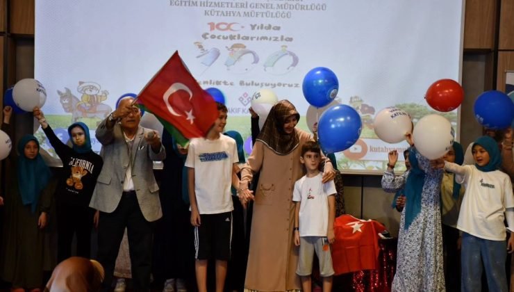 Kütahya’da Yaz Kur’an Kursu öğrencileri şenlikte buluştu