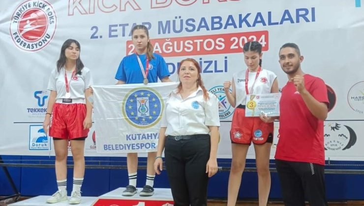 Kütahyalı sporcular başarıya doymuyor