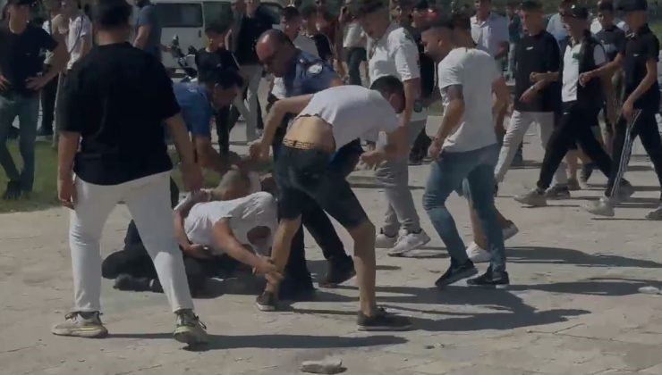 Modifiye fuarında çıkan kavga polisin müdahalesiyle sonlandı
