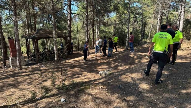 Ormanda baygın hale bulunan şahıs polis ve sağlık ekiplerini harekete geçirdi