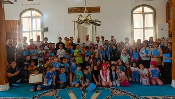 Sultandağı’nda 400’e yakın öğrencinin katıldığı yaz Kur’an kursları sona erdi