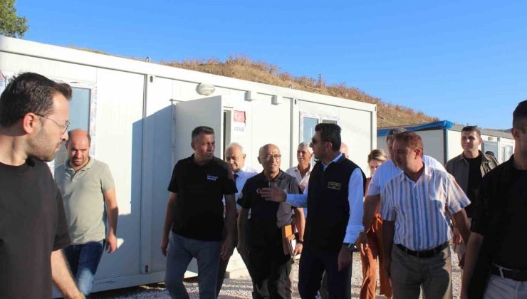 Tarım işçileri konteyner kent ile konforlu bir yaşama kavuşacaklar