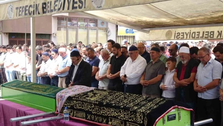 Tavşanlılı genç çift gözyaşları ile toprağa verildi