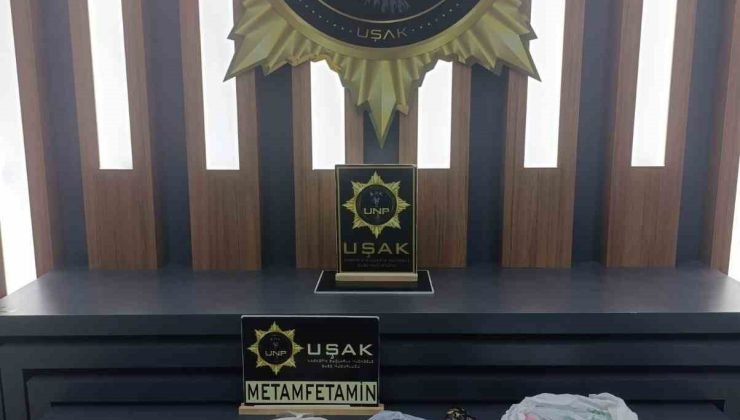 Uşak’ta 1 uyuşturucu satıcısı tutuklandı