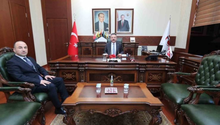 Yeni İl Emniyet Müdürü Vali Aksoy’u ziyaret etti