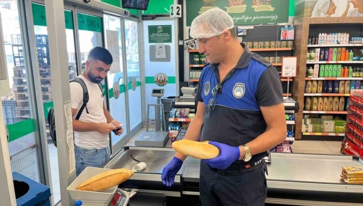 Zabıtadan zincir marketlere denetim