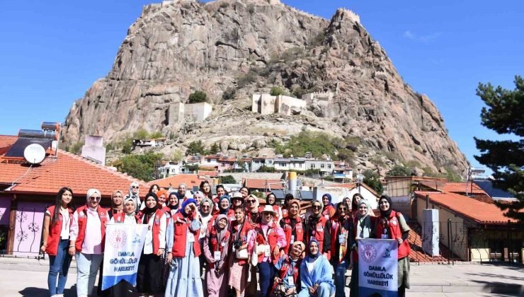 Afyonkarahisar’da gönüllülerin son gün macerası