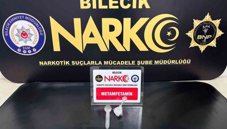 Bilecik’te durdurulan şüpheli araçta uyuşturucu madde ele geçirildi