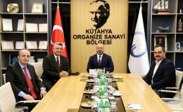 DPÜ Rektörü Süleyman Kızıltoprak, Kütahya OSB yönetimini ziyaret etti