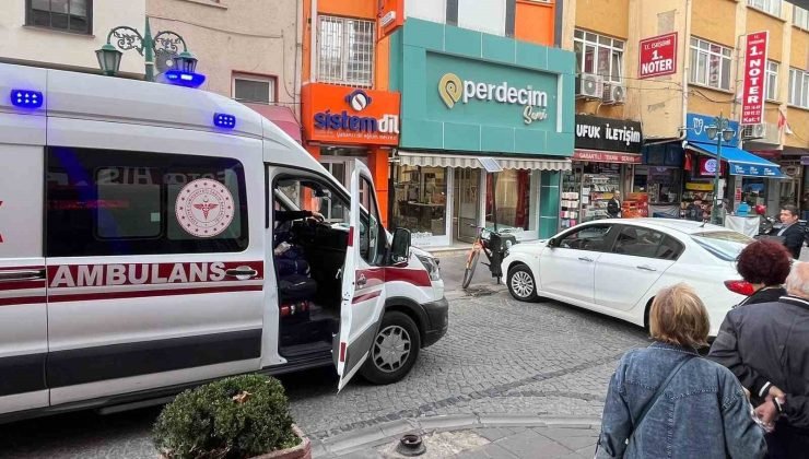 Duba önünde duraklayan araç ambulansın geçişine engel oldu