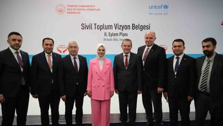 ‘Sivil Toplum Vizyon Belgesi ve 2. Eylem Planı Tanıtımı’ toplantısına katıldı