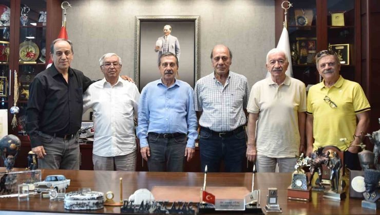 Efsanelerden Başkaç Ataç’a ziyaret