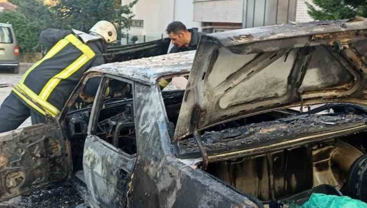 Fiat Tofaş alev alev yandı