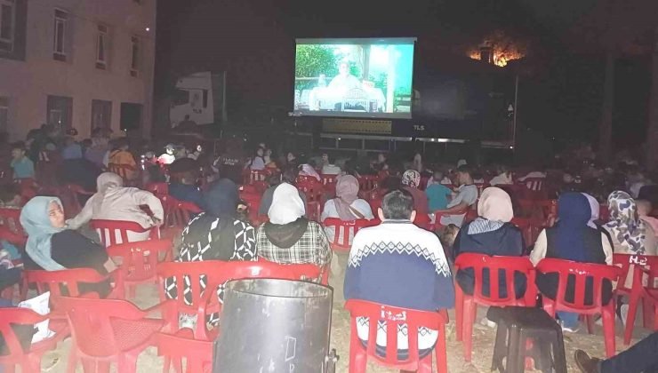 Gezen Sinema tırı Hisarcık’ta