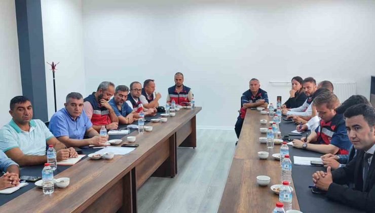 Hisarcık’ta koordinasyon ve değerlendirme toplantısı