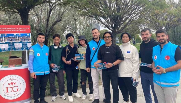 İl Müftülüğü öğrencileri ikramlarla karşıladı