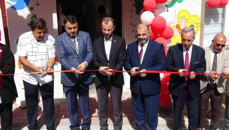 Kütahya’da hayırsever iş adamının annesi adına yaptırdığı 4-6 Yaş Kur’an Kursu hizmete sunuldu