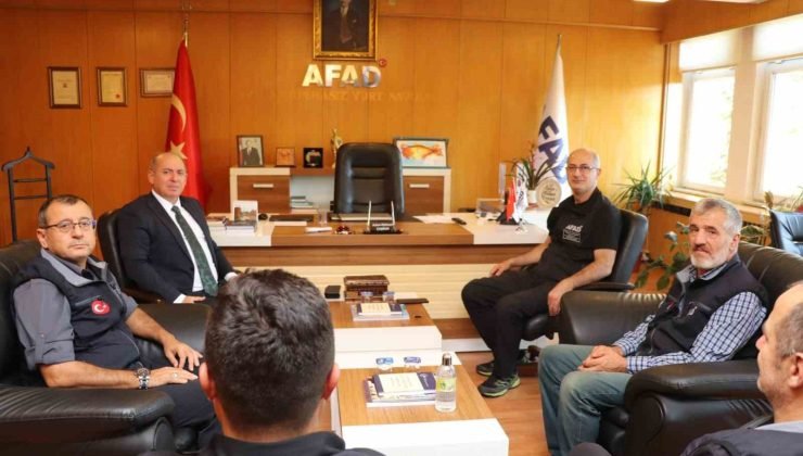 Marmara Afet Risklerini Azaltma Daire Başkanı, Eskişehir İl AFAD Müdürlüğü’nü ziyaret etti