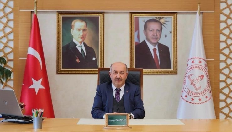Müdür Hasan Başyiğit: “Eğitim ailesi olarak yetkin ve erdemli insan yetiştireceğiz”