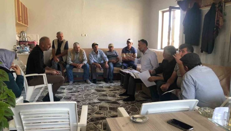 Tarım ve Orman Müdürlüğü’nün bilgilendirme çalışmaları sürüyor