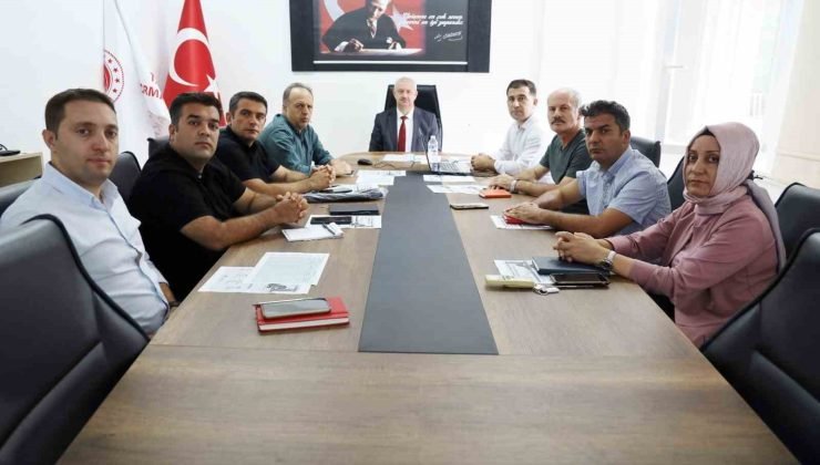 Tarımsal üretim planlanması ve diğer sorunlar ele alındı