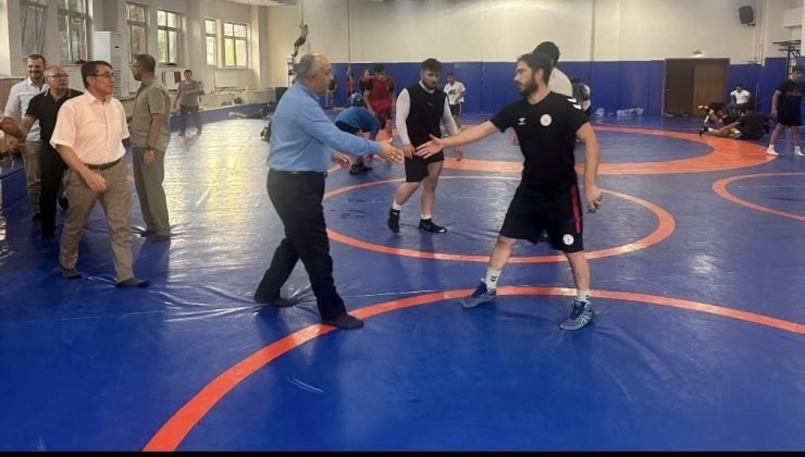 TOHM sporcularının antrenmanları sürüyor