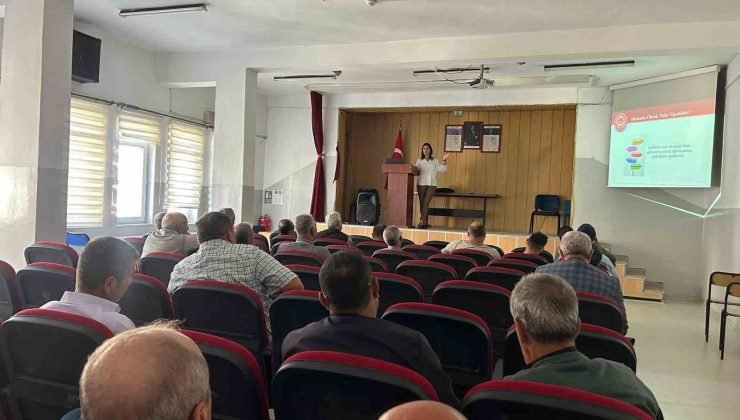Bilecik’te erkeklere ’Kadına Yönelik Şiddet’ ve ’Erken Yaşta ve Zorla Evliliklerle Mücadele’ semineri