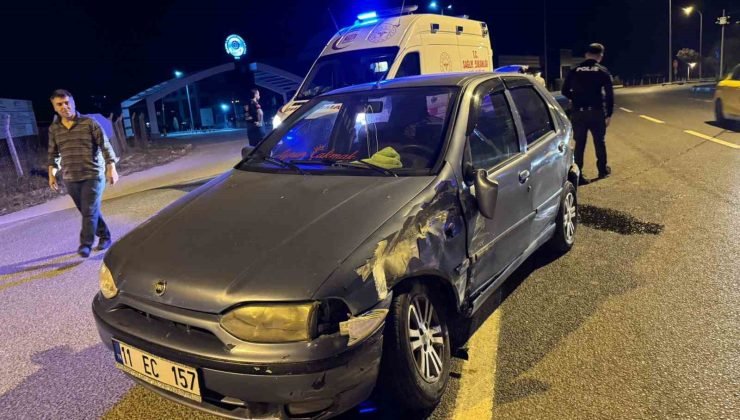 Bilecik’te kamyonet ile otomobil çarpıştı:1 yaralı