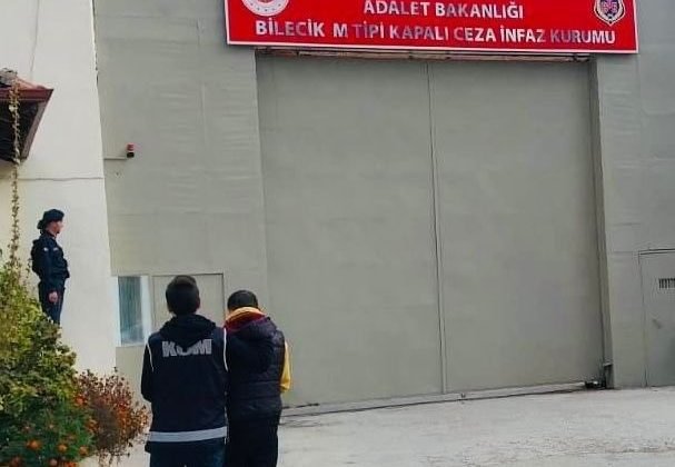 Bilecik’te kesinleşmiş hapis cezası ile aranan şahıs yakalandı