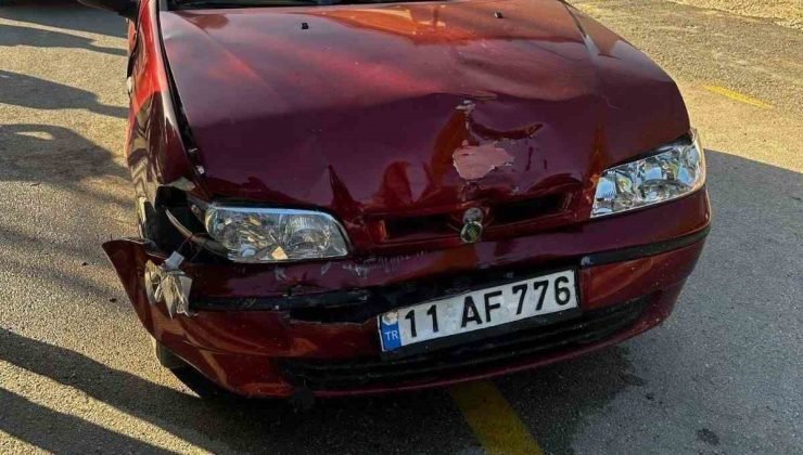 Bilecik’te meydana gelen trafik kazasında 2 kişi yaralandı