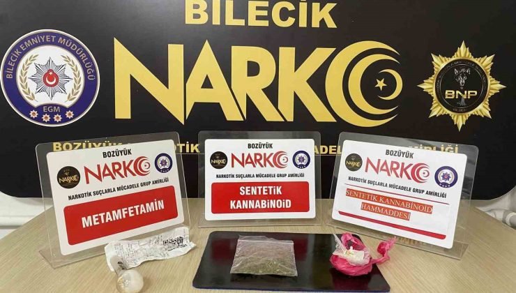 Bilecik’te şüpheli araç içinde uyuşturucu çıktı