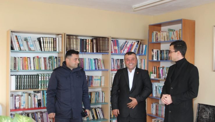 Bu köyde 3 ayda bin 327 kitap toplanarak, kütüphane oluşturuldu