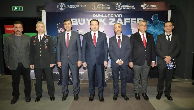 “Dumlupınar Büyük Zafer” Animasyon Filmi’nin galası Kütahya’da gerçekleştirildi