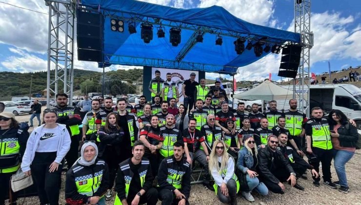 Eskişehir’de motosiklet kulübünden örnek davranış