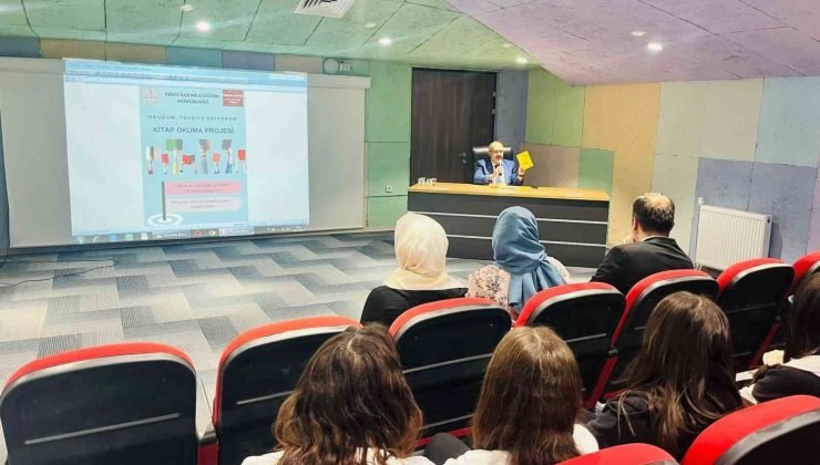 Gediz’de “Okudum Tavsiye Ediyorum” okuma projesi