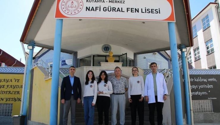 Kütahya Fen Lisesi’nden bilim dünyasında uluslararası başarı