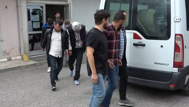 Kütahya’da 8 şüpheli adliyeye sevk edildi